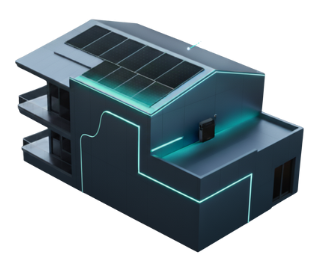 Dom z fotowoltaiką i magazynem SMEE